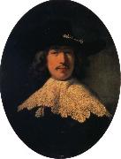 REMBRANDT Harmenszoon van Rijn Portrait of Maurits Huygens oil painting